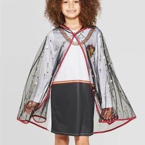 Harry Potter Mesh Star Cape Pointy wizard hood M